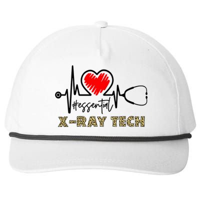 Essential Xray Tech Heartbeat Xray Tech Nurse Gift Great Gift Snapback Five-Panel Rope Hat