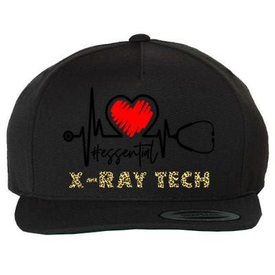 Essential Xray Tech Heartbeat Xray Tech Nurse Gift Great Gift Wool Snapback Cap