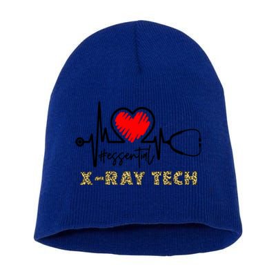 Essential Xray Tech Heartbeat Xray Tech Nurse Gift Great Gift Short Acrylic Beanie