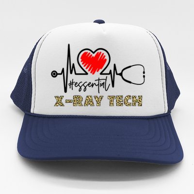 Essential Xray Tech Heartbeat Xray Tech Nurse Gift Great Gift Trucker Hat