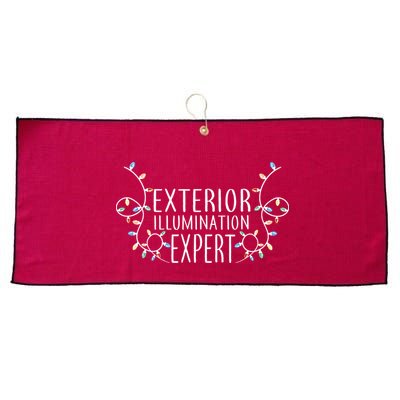 Exterior Illumination Expert Large Microfiber Waffle Golf Towel
