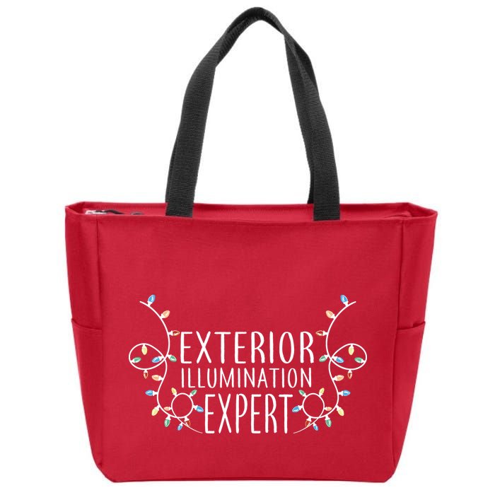 Exterior Illumination Expert Zip Tote Bag