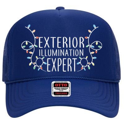 Exterior Illumination Expert High Crown Mesh Back Trucker Hat