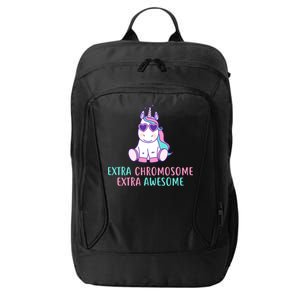 Extra Chromosome Awesome Down Syndrome City Backpack