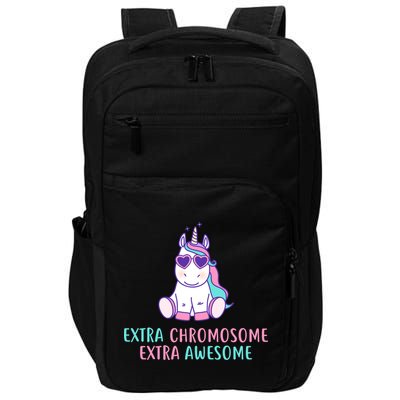 Extra Chromosome Awesome Down Syndrome Impact Tech Backpack