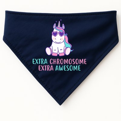 Extra Chromosome Awesome Down Syndrome USA-Made Doggie Bandana