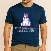 Extra Chromosome Awesome Down Syndrome Cooling Performance Crew T-Shirt