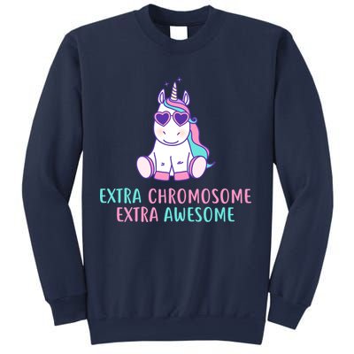 Extra Chromosome Awesome Down Syndrome Sweatshirt