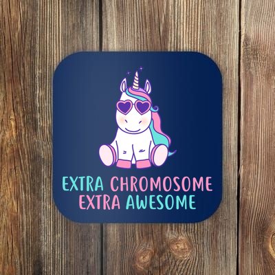 Extra Chromosome Awesome Down Syndrome Coaster