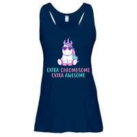 Extra Chromosome Awesome Down Syndrome Ladies Essential Flowy Tank