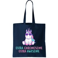 Extra Chromosome Awesome Down Syndrome Tote Bag