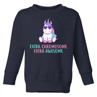 Extra Chromosome Awesome Down Syndrome Toddler Sweatshirt