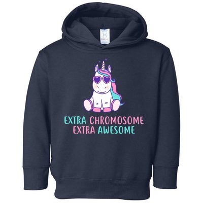 Extra Chromosome Awesome Down Syndrome Toddler Hoodie