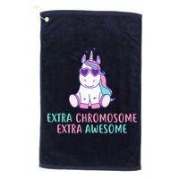 Extra Chromosome Awesome Down Syndrome Platinum Collection Golf Towel