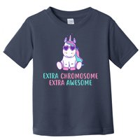 Extra Chromosome Awesome Down Syndrome Toddler T-Shirt