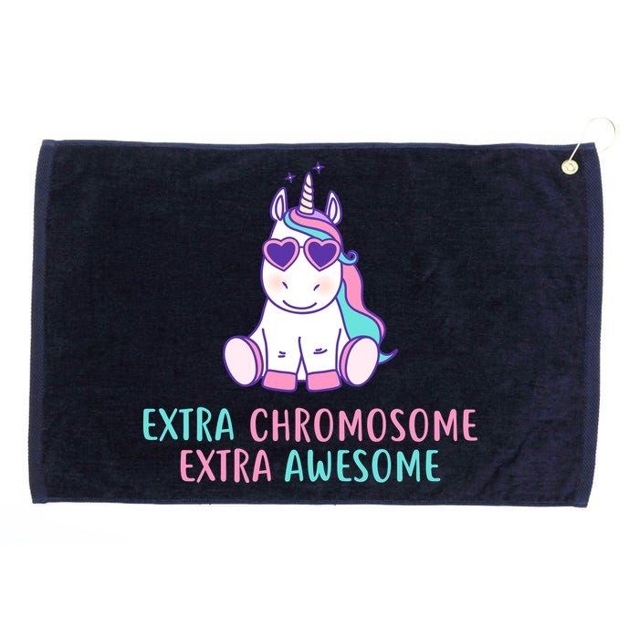 Extra Chromosome Awesome Down Syndrome Grommeted Golf Towel