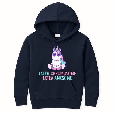 Extra Chromosome Awesome Down Syndrome Kids Hoodie