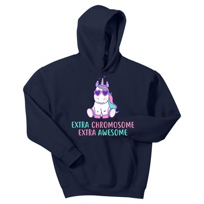 Extra Chromosome Awesome Down Syndrome Kids Hoodie