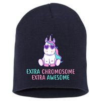 Extra Chromosome Awesome Down Syndrome Short Acrylic Beanie