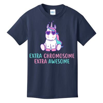 Extra Chromosome Awesome Down Syndrome Kids T-Shirt