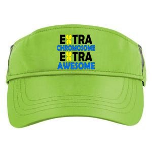 Extra Chromosome Extra Awesome Adult Drive Performance Visor