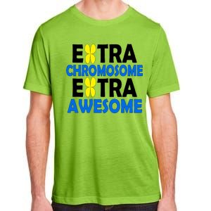 Extra Chromosome Extra Awesome Adult ChromaSoft Performance T-Shirt