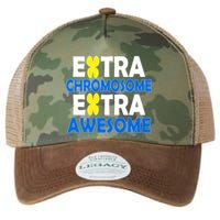 Extra Chromosome Extra Awesome Legacy Tie Dye Trucker Hat