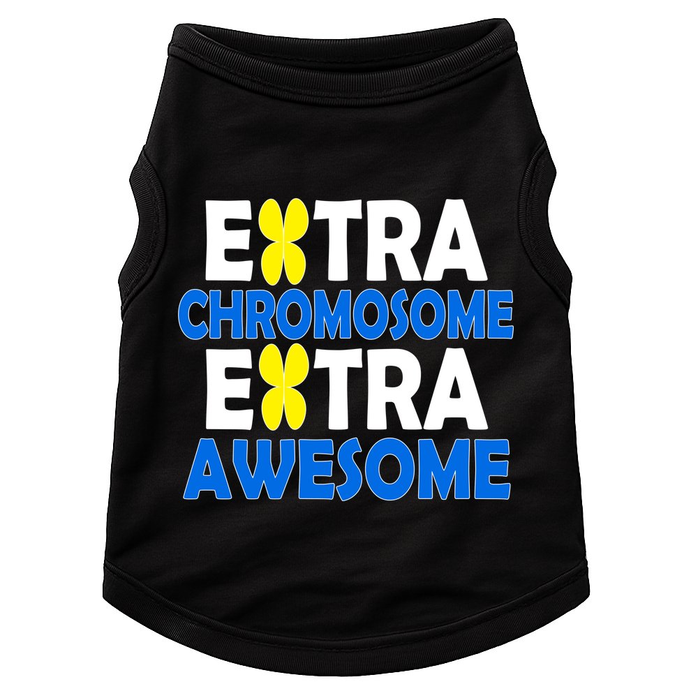 Extra Chromosome Extra Awesome Doggie Tank