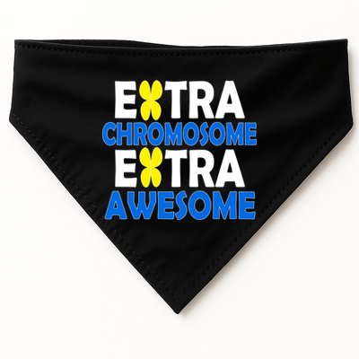 Extra Chromosome Extra Awesome USA-Made Doggie Bandana