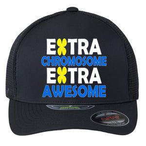 Extra Chromosome Extra Awesome Flexfit Unipanel Trucker Cap