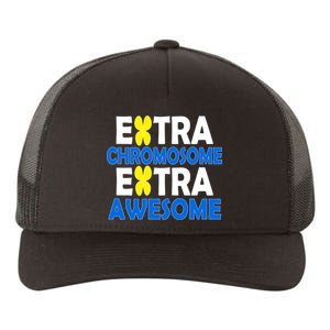 Extra Chromosome Extra Awesome Yupoong Adult 5-Panel Trucker Hat