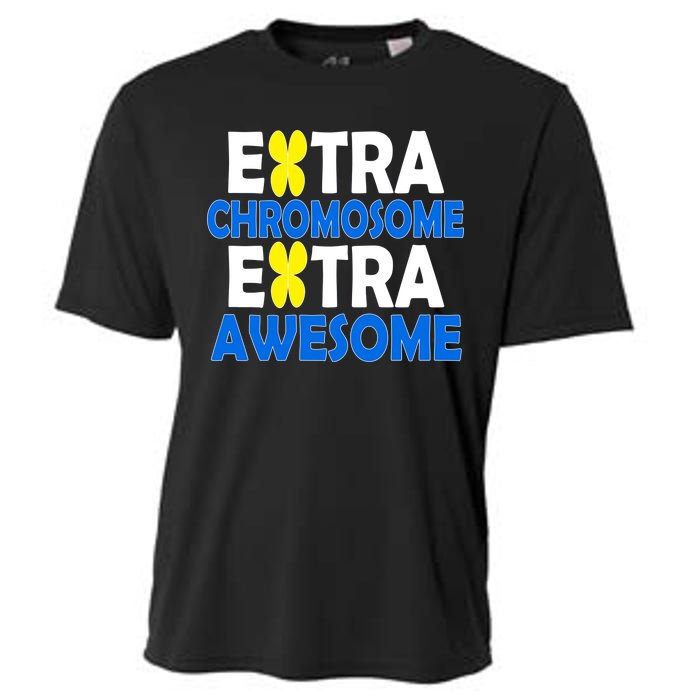 Extra Chromosome Extra Awesome Cooling Performance Crew T-Shirt