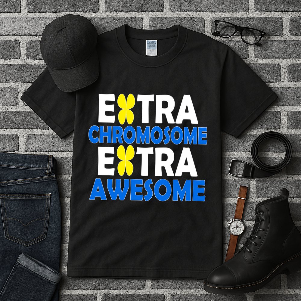 Extra Chromosome Extra Awesome Tall T-Shirt
