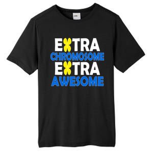 Extra Chromosome Extra Awesome Tall Fusion ChromaSoft Performance T-Shirt