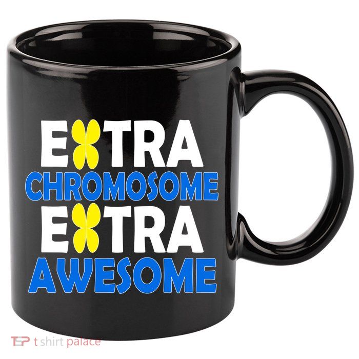 Extra Chromosome Extra Awesome 11oz C Handle Ceramic Mug
