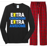 Extra Chromosome Extra Awesome Long Sleeve Pajama Set