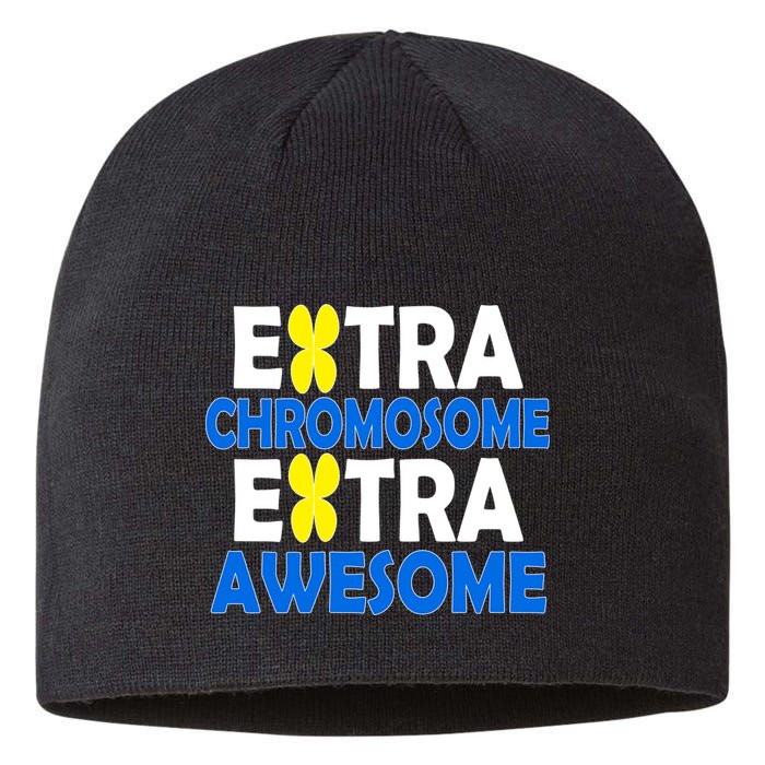 Extra Chromosome Extra Awesome Sustainable Beanie