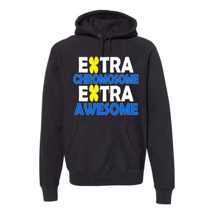 Extra Chromosome Extra Awesome Premium Hoodie