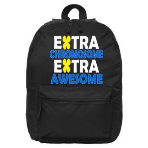 Extra Chromosome Extra Awesome 16 in Basic Backpack