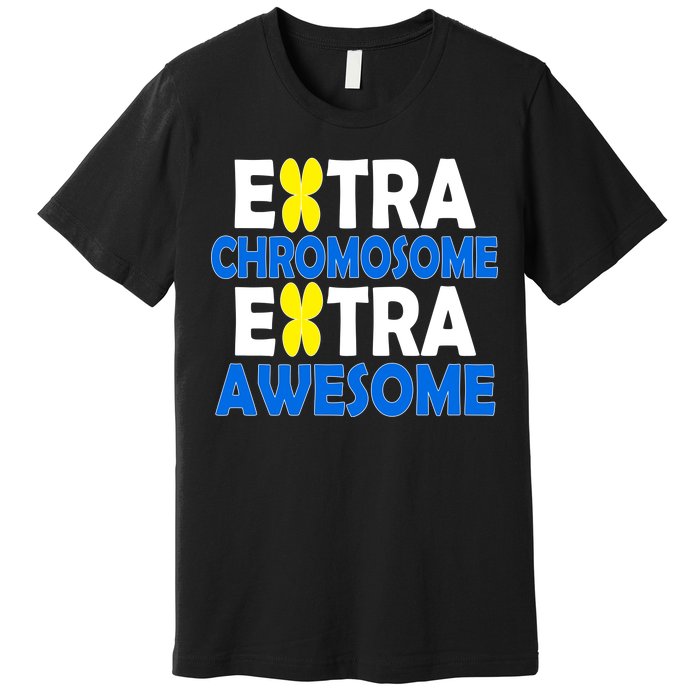 Extra Chromosome Extra Awesome Premium T-Shirt