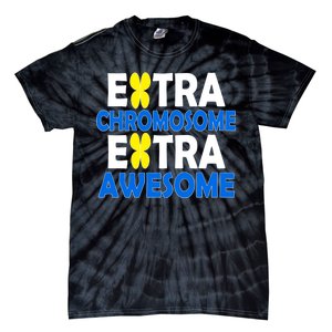 Extra Chromosome Extra Awesome Tie-Dye T-Shirt