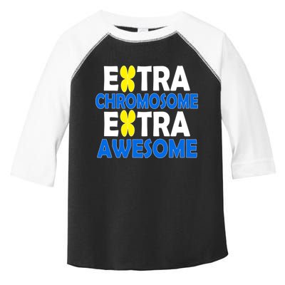 Extra Chromosome Extra Awesome Toddler Fine Jersey T-Shirt