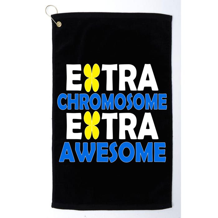 Extra Chromosome Extra Awesome Golf Towel