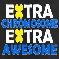 Extra Chromosome Extra Awesome Golf Towel