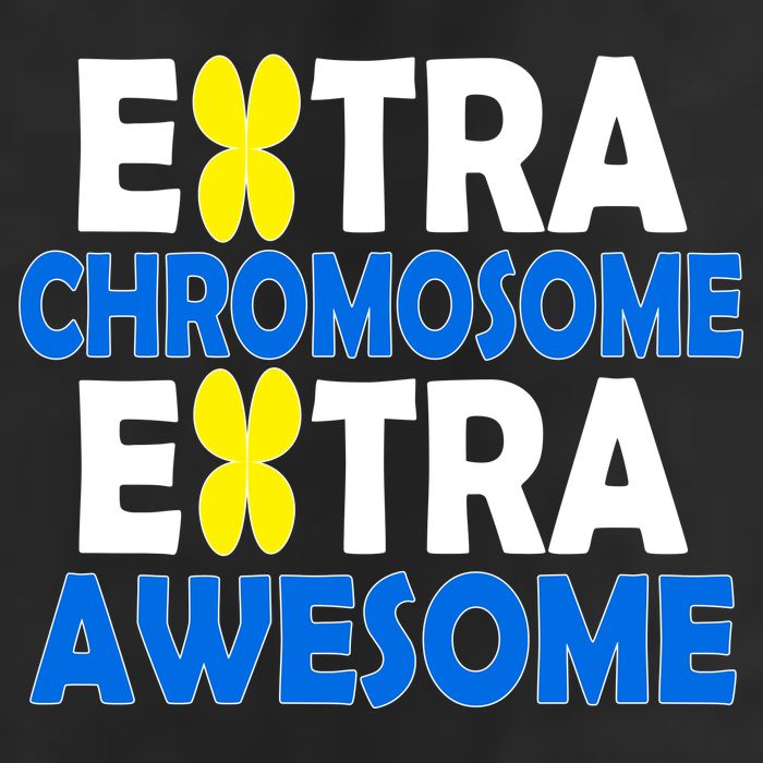 Extra Chromosome Extra Awesome Golf Towel