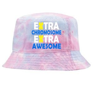 Extra Chromosome Extra Awesome Tie-Dyed Bucket Hat