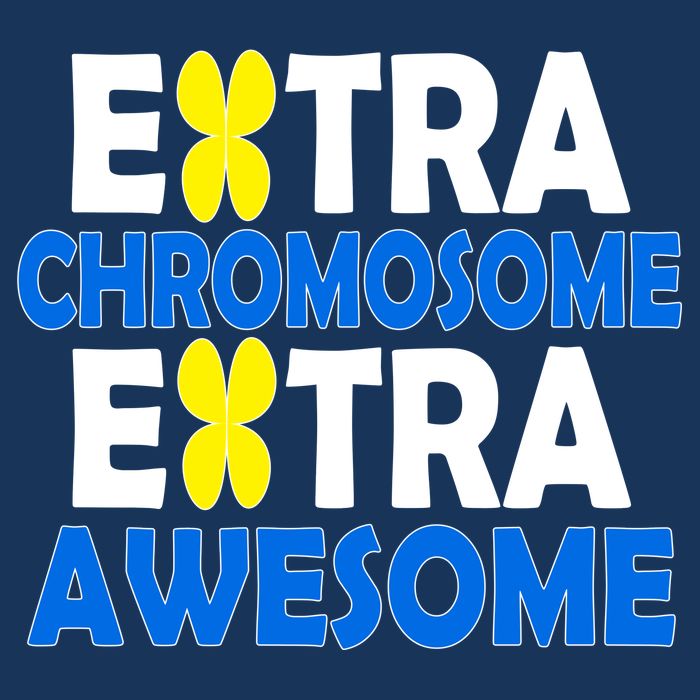 Extra Chromosome Extra Awesome Infant Baby Jersey Bodysuit
