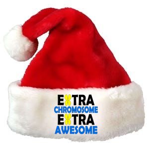 Extra Chromosome Extra Awesome Premium Christmas Santa Hat