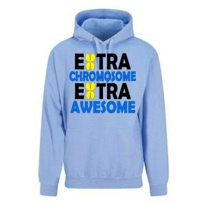 Extra Chromosome Extra Awesome Unisex Surf Hoodie