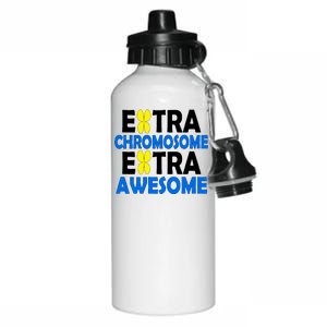 Extra Chromosome Extra Awesome Aluminum Water Bottle